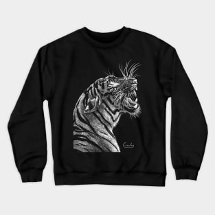 Tiger Roaring Crewneck Sweatshirt